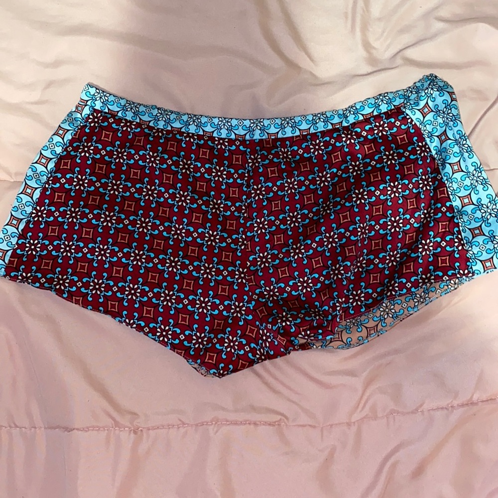 victoria’s secret silk pajama booty shorts